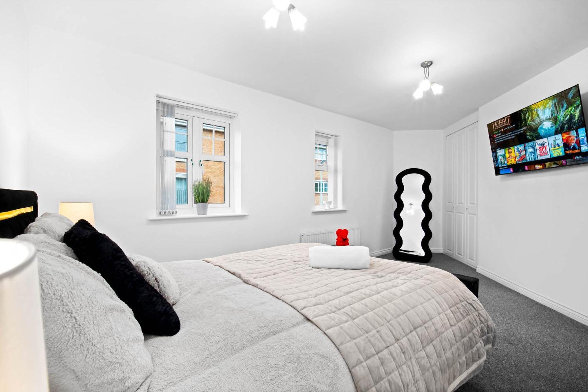 Harmony House 3 Bedroom New Build For Families, Contractors, Black Country Museum Sleeps 6 Tipton Esterno foto